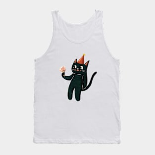 Icecream Cat Tank Top